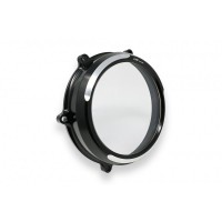 CNC Racing Bi-Color Clear Wet Clutch Cover for the Ducati Panigale / Streetfighter / Multistrada V4 / S / Speciale